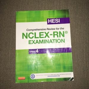 NCLEX RN Hesi review book